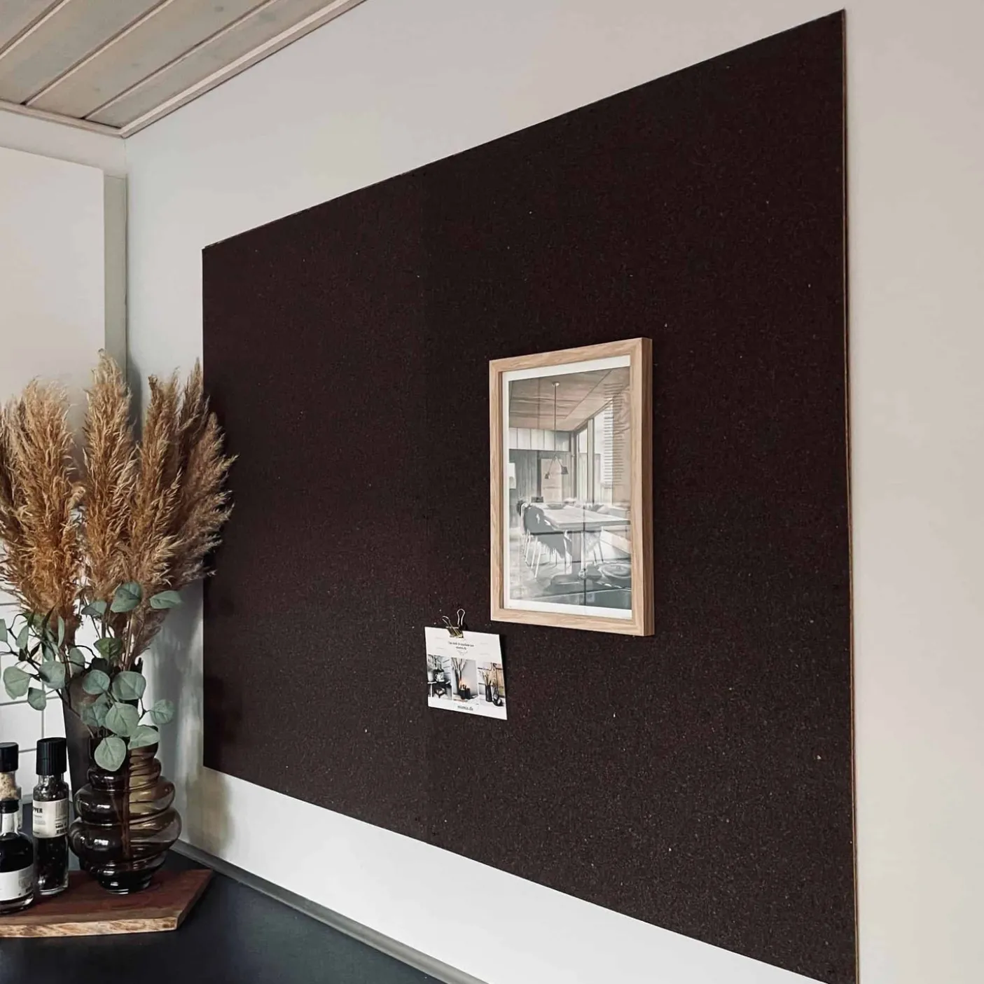 Korkplade 60×90 – Nature Dark