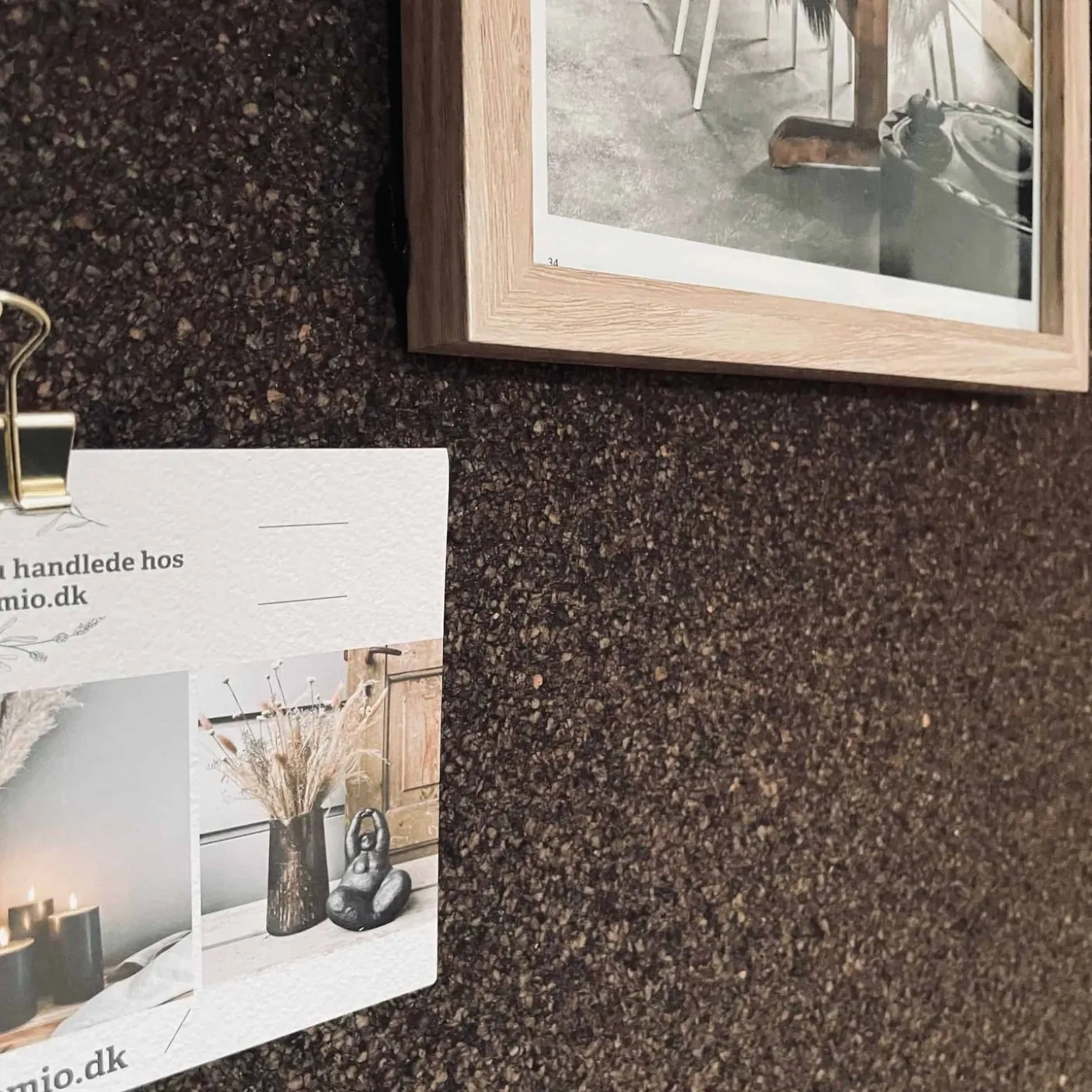 Korkplade 60×90 – Nature Dark