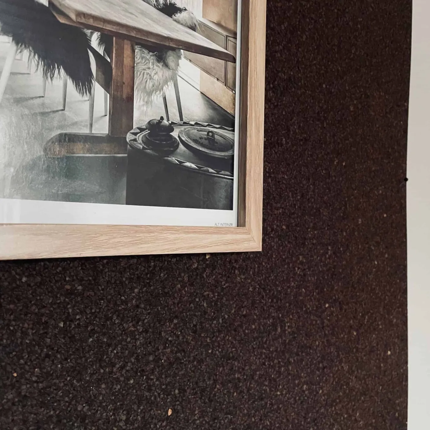 Korkplade 60×90 – Nature Dark