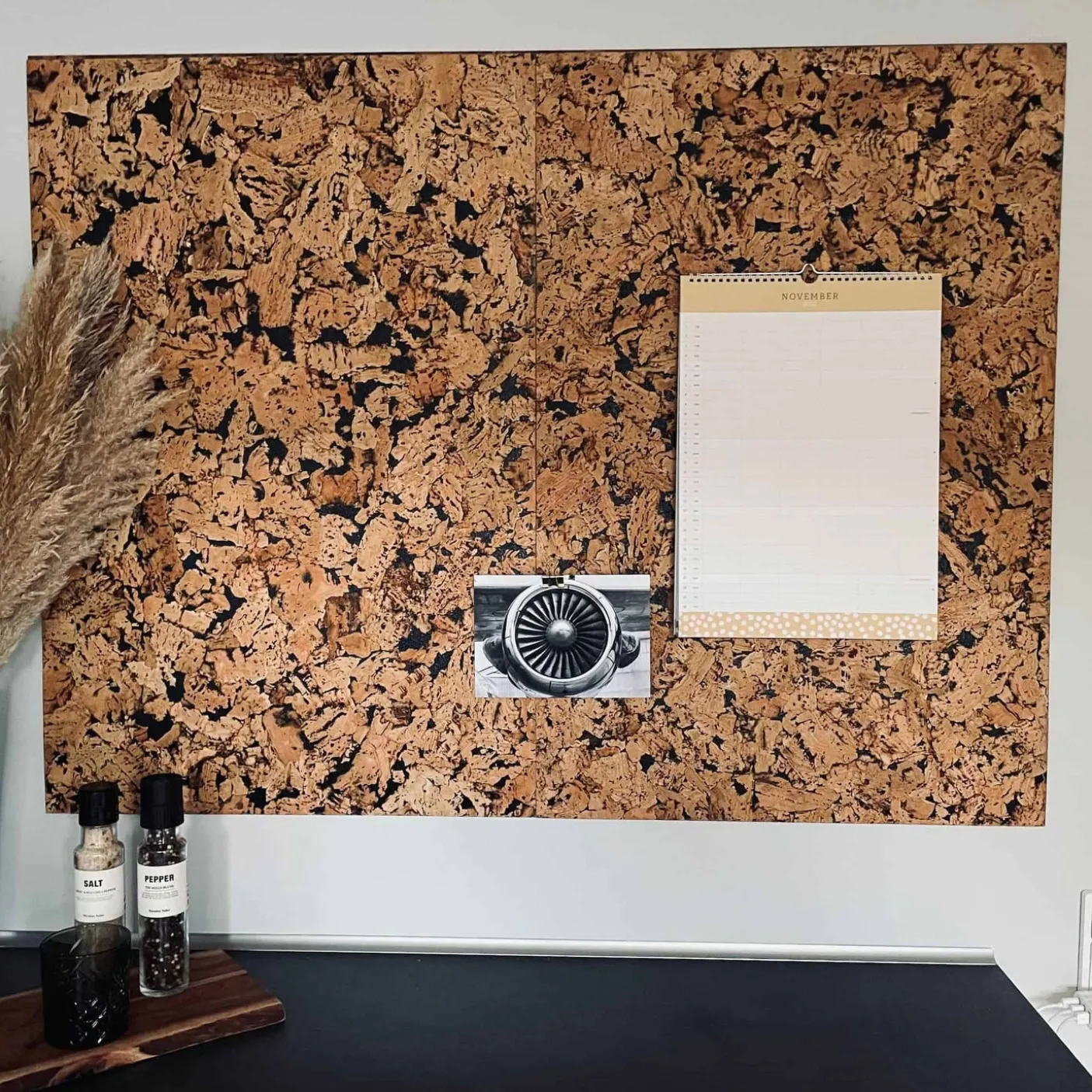 Korkplade 60×90 – XL Black