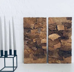 Korkplade deluxe 30x60 - Varm brun