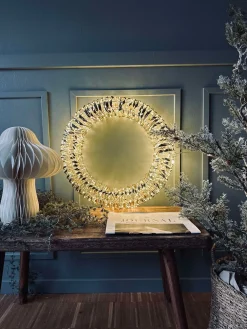 Krans med 720 mikro Led lys - 50cm