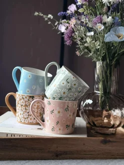 Krus i flotte farver - Flower