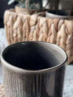 Krus Lydia keramik - Sæt med 4 stk