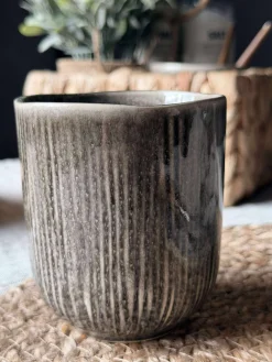 Krus Lydia keramik - Sæt med 4 stk