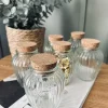 Krydderiglas m. kork 280 ml – pakke med 6 stk