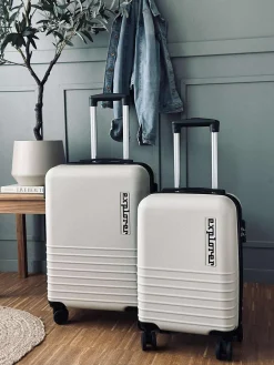 Kuffert sæt af 2 stk – Beige