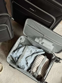 Kuffert sæt af 3stk og tage til håndbagage