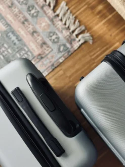 Kuffert sæt LUX Silver - Sæt af 3 stk.