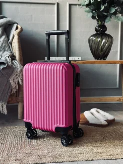 Kuffert Trolley - Magenta pink