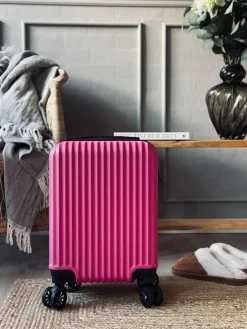 Kuffert Trolley - Magenta pink