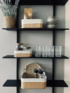 Kurve 3 stk - Bambus