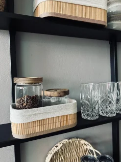 Kurve 3 stk - Bambus