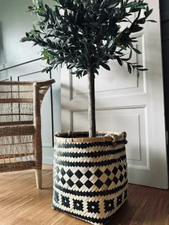 Kurve i 3 størrelser – Bambus håndlavet