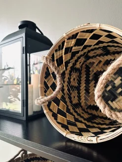 Kurve i 3 størrelser – Bambus håndlavet