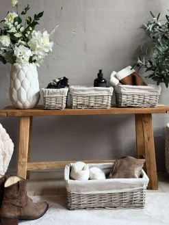 Kurve til opbevaring - Sæt 4 stk