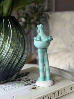 Kylling med lange ben - Blå