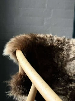 Lammeskind i flot brun farve 60x90cm