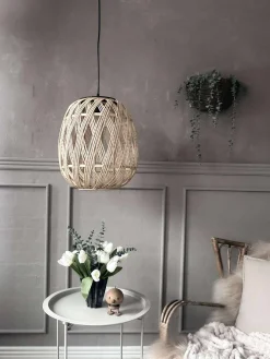 Lampe - rattan - Dia 35 cm