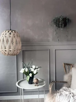 Lampe - rattan - Dia 35 cm