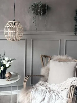 Lampe Bambus - Dia 28 cm