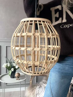 Lampe Bambus - Dia 28 cm