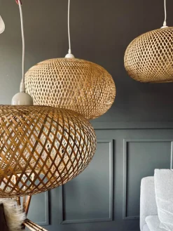 Lampe bambus - Dia 35cm