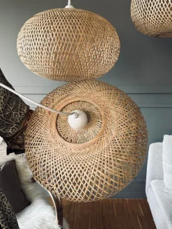 Lampe bambus - Dia 35cm