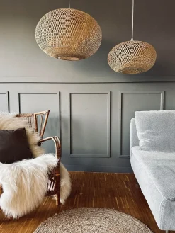 Lampe bambus - Dia 45cm