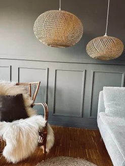 Lampe bambus - Dia 45cm