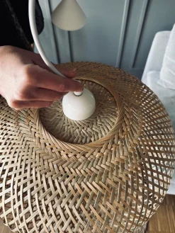 Lampe bambus - Dia 45cm