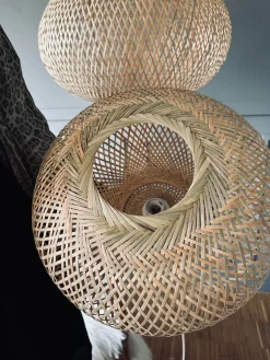 Lampe bambus - Dia 45cm