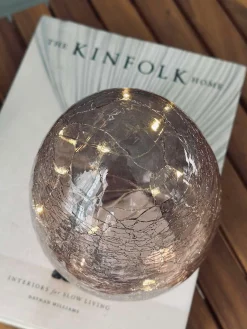 Lampe kugle - Purple