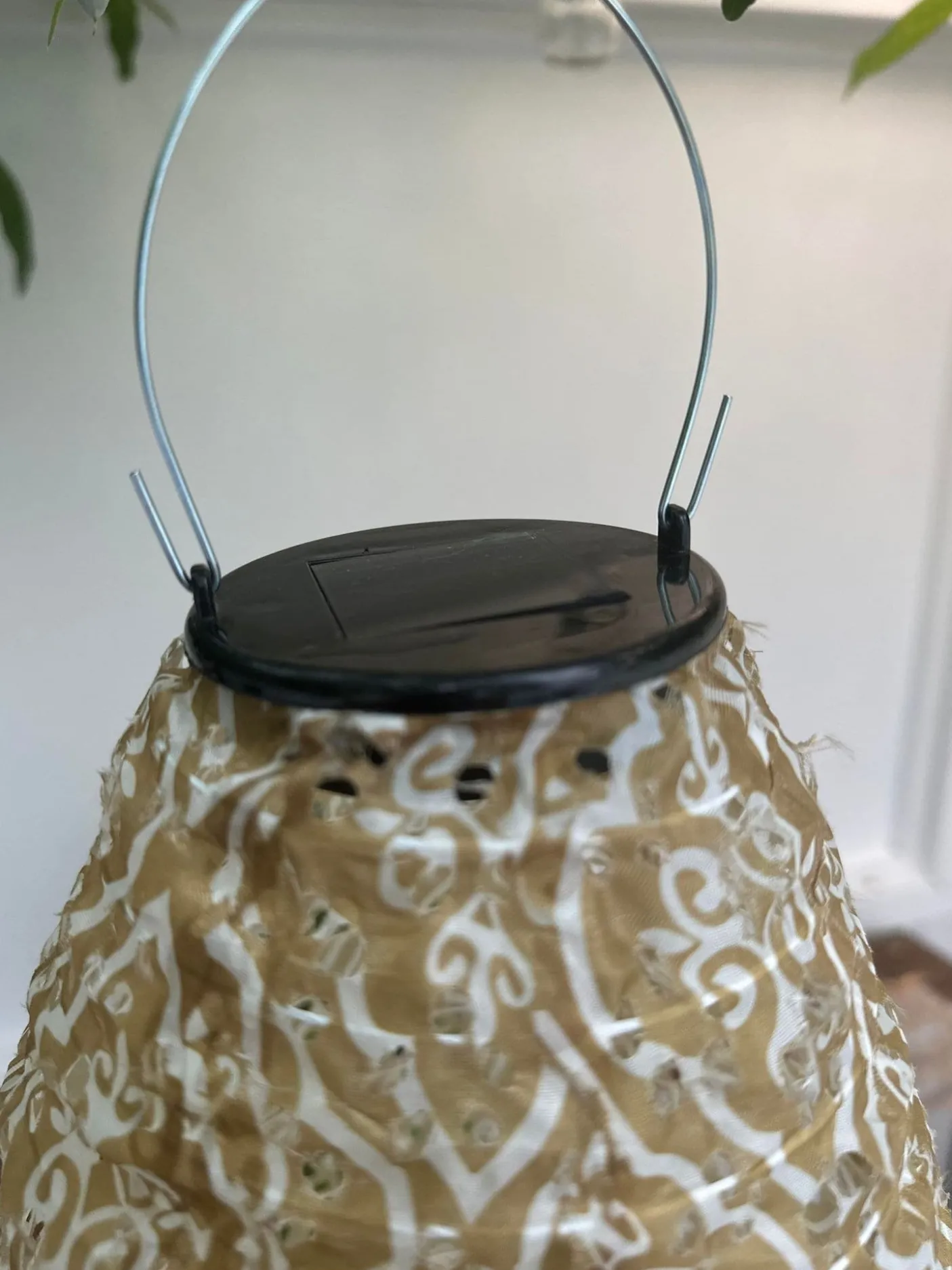 Lampe med solceller - SUMMER GOLD