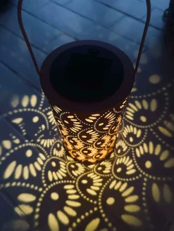 Lanterne DELI m. Solceller – Coral