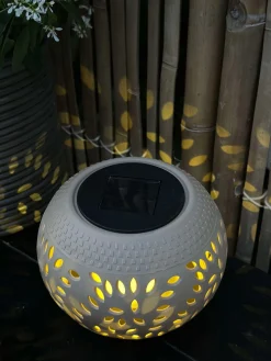 Lanterne FIONA Solar - Beige