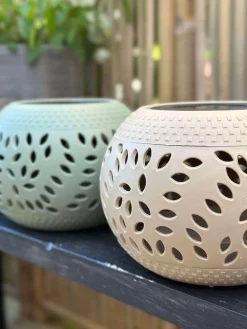 Lanterne FIONA Solar - Beige