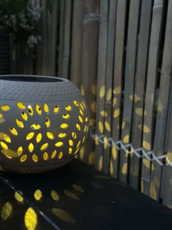 Lanterne FIONA Solar - Beige