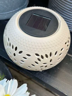 Lanterne FIONA Solar - Beige