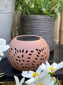 Lanterne FIONA Solar - Old rose