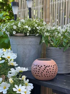 Lanterne FIONA Solar - Old rose