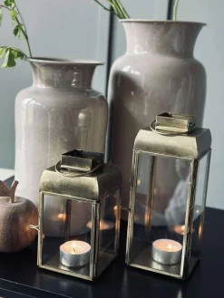 Lanterne Guld - Flere størrelser