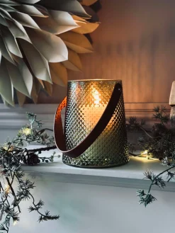 Lanterne i glas - Grøn