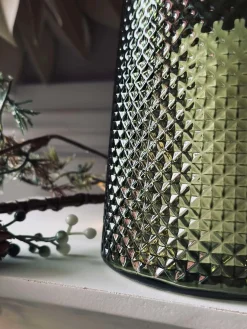 Lanterne i glas - Grøn