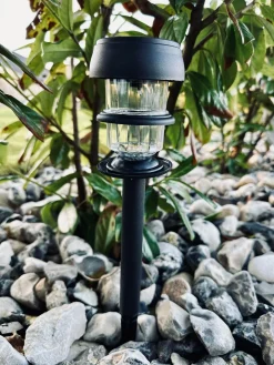 Lanterne m. Effekt – Solceller – Tilbud 2 stk