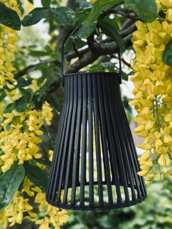 Lanterne med solceller - GARDEN BLACK 14cm