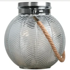 Lanterne med solceller – Nancy big clear