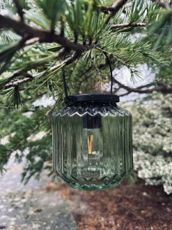 Lanterne med solceller – Wilma Grøn