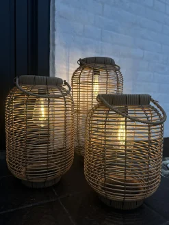 Lanterne med solceller Molly – Stor