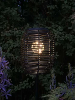 Lanterne på spyd Black - Solar